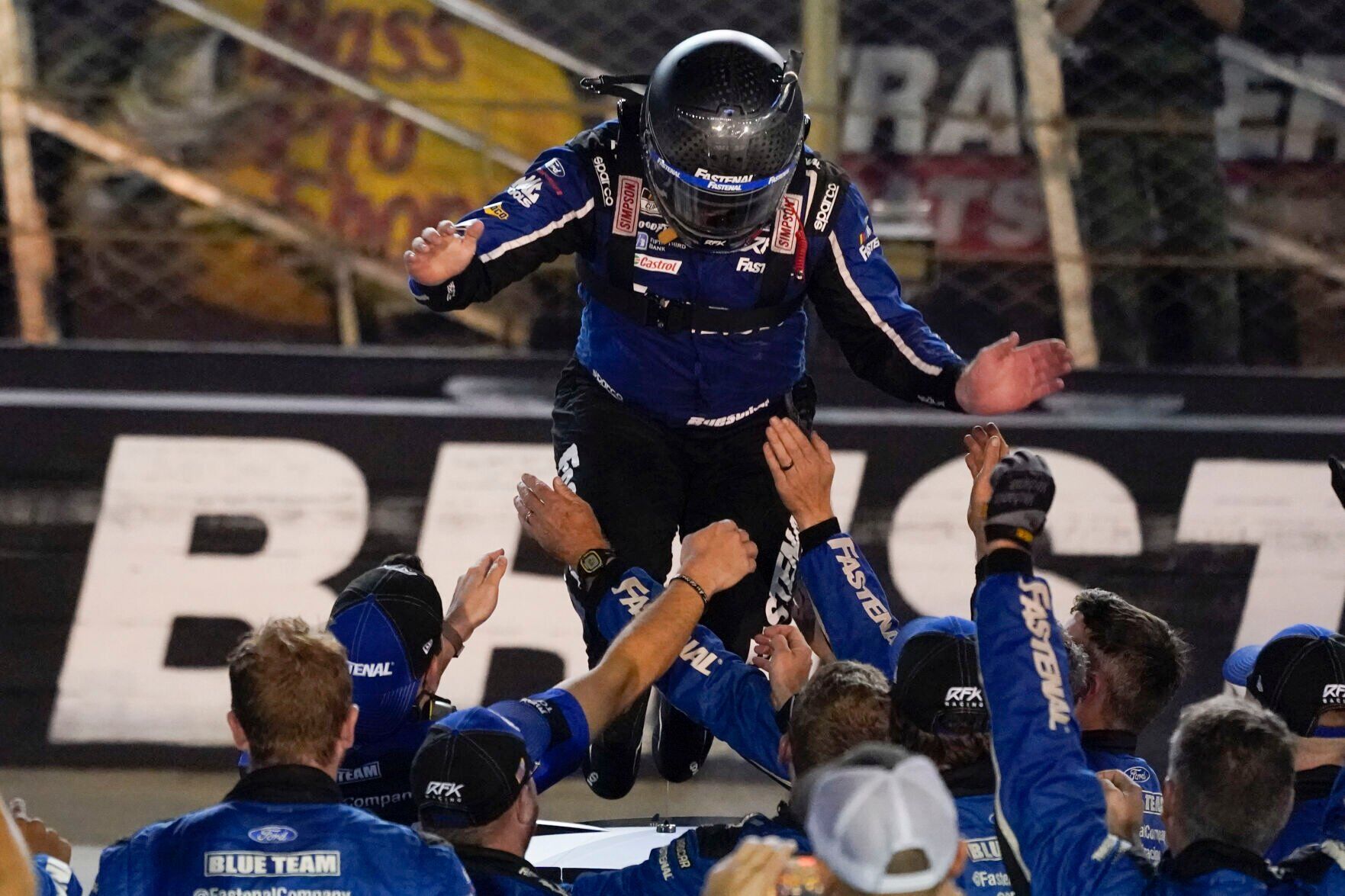 APTOPIX NASCAR Bristol Auto Racing